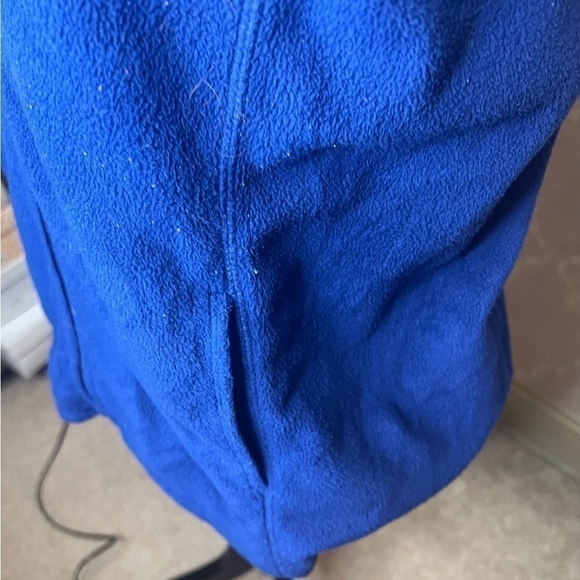 LANDS' END WOMEN’S POLARTEC ROYAL BLUE FLEECE FULL ZIP VEST SIZE SP - Picture 5 of 5